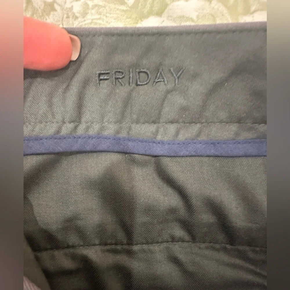 Bonobos Friday Tailored Cotton Chino Pants 33x32 Grey